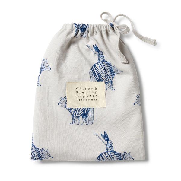 WILSON & FRENCHY Organic Long Sleeve Pyjamas - Little Adventures BABY CLOTHING - Zabecca Living