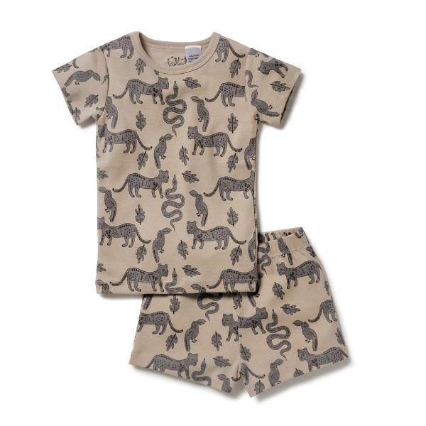 WILSON & FRENCHY Organic Short Sleeve Pyjamas - Azzad Kids Pyjamas - Zabecca Living