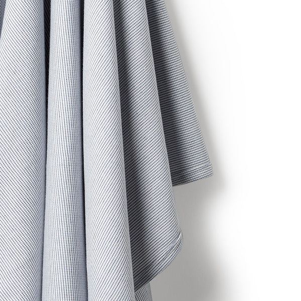 WILSON &amp; FRENCHY Organic Stripe Rib Bunny Rug - Rain Drop BABY BLANKET - Zabecca Living