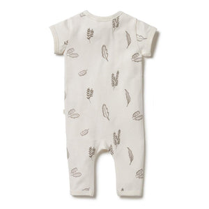 WILSON & FRENCHY Organic Zipsuit - Seedling BABY CLOTHING - Zabecca Living