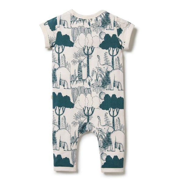 WILSON & FRENCHY Organic Zipsuit - Wild Wilderness BABY CLOTHING - Zabecca Living