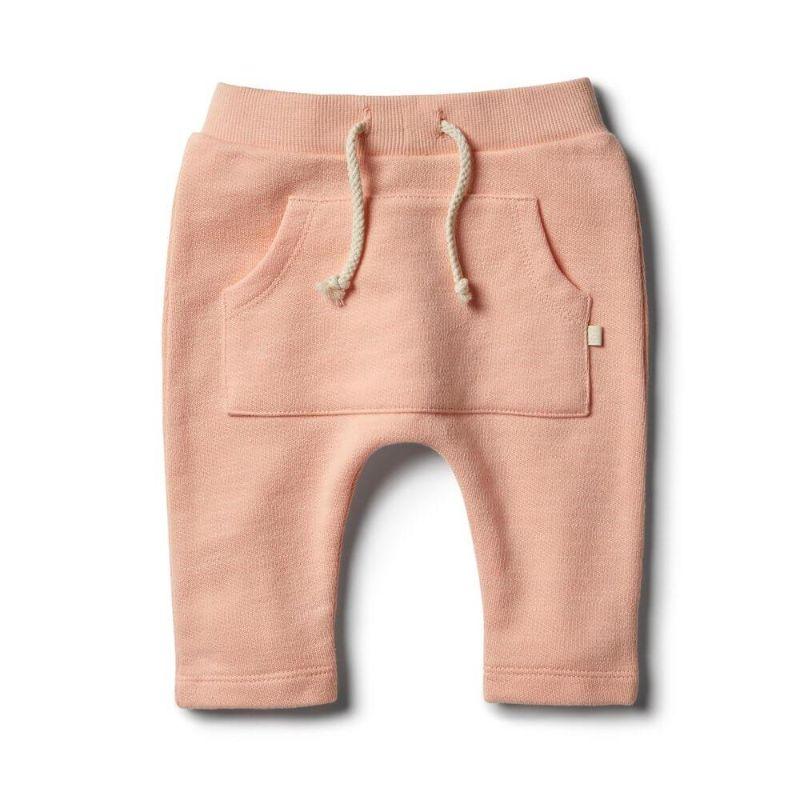 WILSON &amp; FRENCHY Tropical Peach Speckles Slouch Pant BABY CLOTHING - Zabecca Living