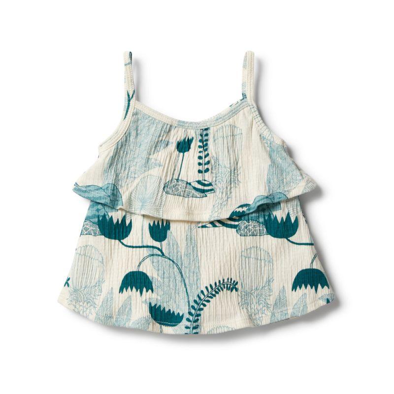 WILSON &amp; FRENCHY Wonderful Ruffle Tank BABY CLOTHING - Zabecca Living