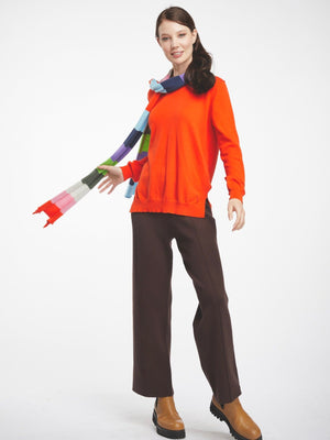 ZAKET & PLOVER Essential Crew - Tamarillo Jumpers + Knitwear - Zabecca Living